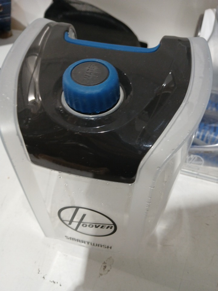 Hoover SmartWash Automatic Upright Carpet Cleaner with IntelliSense Push-Forward, 8ft Hose - white (MODEL: FH52007VCD) image 7