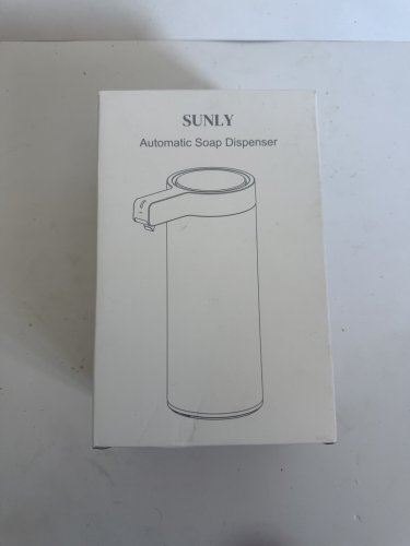 SUNLY AUTOMATIC TOUCHLESS SOAP DISPENSER - STAINLESS STEeL - (MODEL: X12-LQ-02) image 2