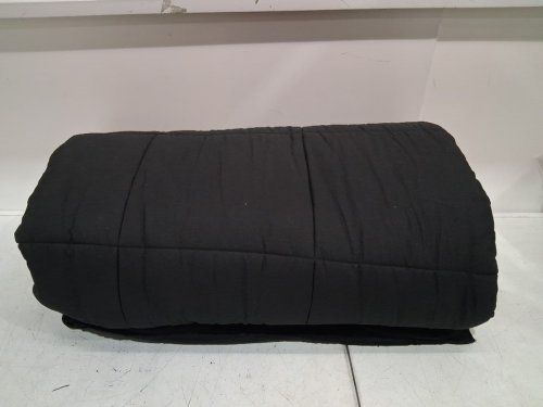 7PC Oeko Tex Soft comforter Set with Pillowcases - King - Black image 4