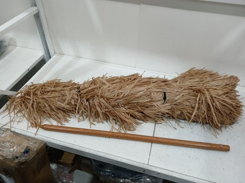 VEVOR waterproof and uv-resistant Thatched/STRAW Tiki Umbrella-8FT- beige-(Model:gp2242) image 3