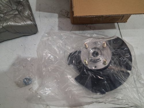 a-premium front left steering knuckle & wheel bearing hub assembly - fits select makes / models - black (model : APSKA0154 / H102513350) image 4