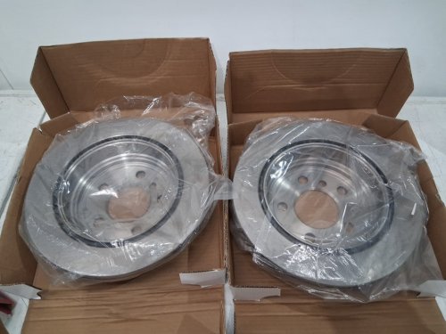 2PK TOP QUALITY / TRANSIT WAREHOUSE REAR DISC BRAKE ROTORS FOR SELECT BMW SEDANS - (MODEL: 8-981214) image 5