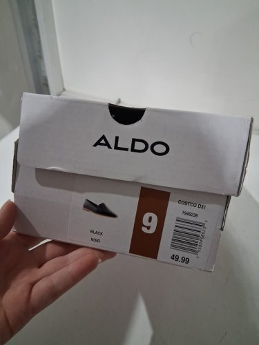 women's aldo hollie slip on loafers - size 9 - cognac brown (style:1946236) image 2