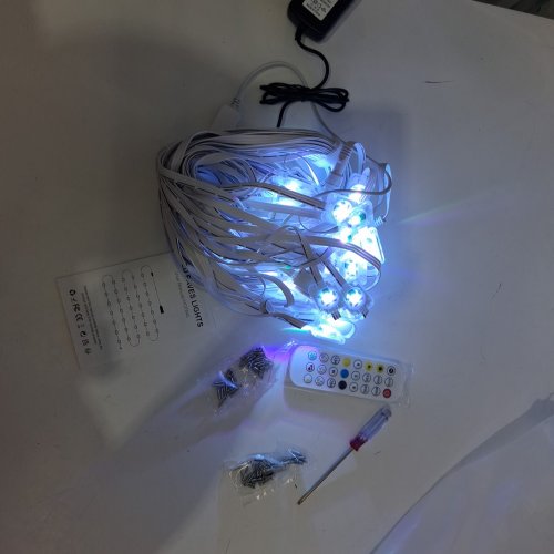 Permanent Outdoor String LED Eaves Lights - 150ft - multicolor (model:hcp045) image 3