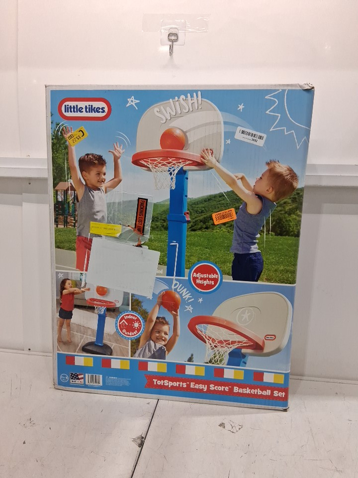 Little Tikes Easy Score height adjustable Basketball set - 2.5ft to 4ft - Multicolor (model: 612329M81) image 2