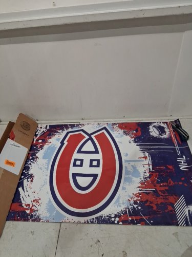 international trends nhl montreal canadiens Maximalist Logo 23 Wall Poster - 22" x 34" - multicolor image 3