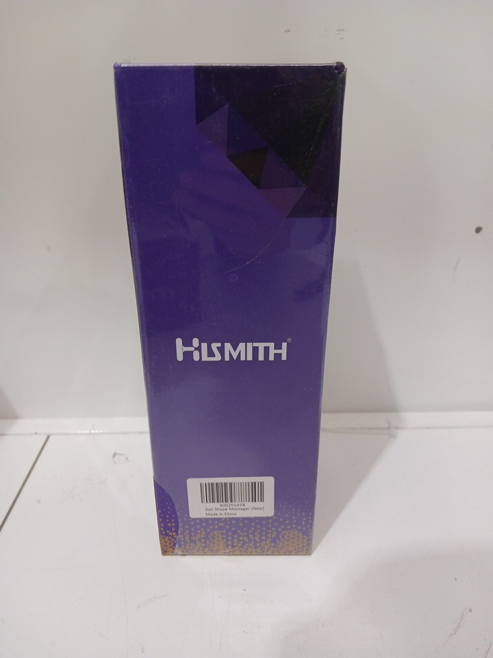 hismith Awl Shape Silicone Dildo with Suction Cup - 9'' insertable length 10.12'' total  -pink swirl image 2