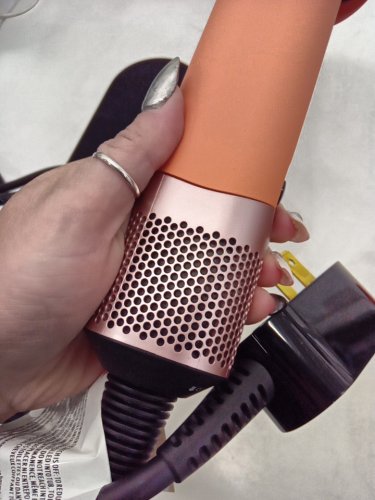 dyson airstrait wet to dry hair straightener - LIMITED EDITION APRICOT/ TOPAZ  (model: ht01) image 5
