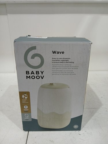 BABYMOOV WAVE 3-IN-1 BABY HUMIDIFIER, NIGHT LIGHT AND OIL DIFFUSER - TOP FILL 4L CAPACITY image 2