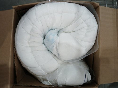 Premium Dual Layer Memory Foam Mattress Topper - 3" - QUEEN - white image 3