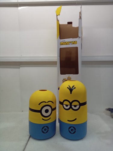 2pc Minion Storage Boxes - yellow\blue image 2