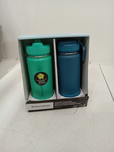 2PK ThermoFlask Stainless Steel Bottle - 16oz - green/blue (model:2880559) image 2