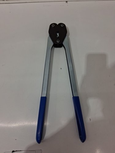 metal heavy-duty strapping sealer crimper - 17'' - silver.blue/black image 3