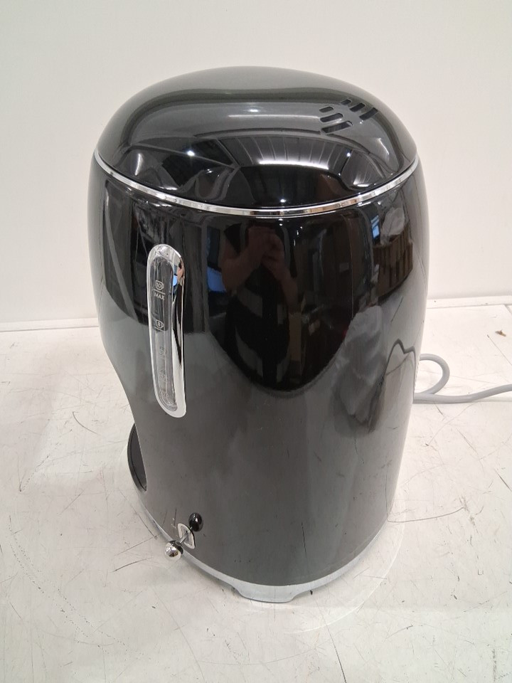 SMEG 1950's retro style digital display coffee maker - 10 cups - black (model: dcf02blus) image 6