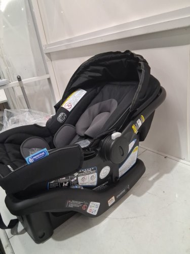GRACO SNUGRIDE 35 LITE LX INFANT CAR SEAT - 35LB MAX- BLACK/GREY (MODEL: 2143034) image 4