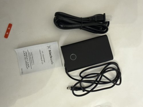 BLACKWEB AC ADAPTER UNIVERSAL LAPTOP CHARGER - 90W - BLACK (MODEL: 2035A) image 3