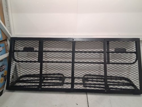 CARIVIA HITCH MOUNTED CARGO CARRIER, FOLDING TRAILER, 510LBS MAX CAPACITY, 60" x 24" x 14.5", 2" RECEIVER - BLACK image 7