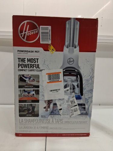 HOOVER POWERDASH PET COMPACT CARPET CLEANER - WHITE (MODEL: FH50700) image 9