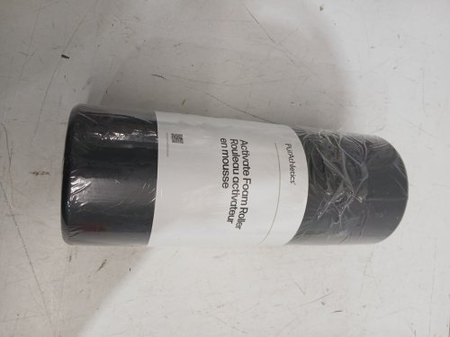 2pc purathletics travel size foam rollers - large roller 12" x 4.5" x 4.5" medium roller 12" x 4.0" x 4.0" - black (model: 1893594) image 2