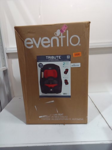 Evenflo Tribute Jupiter Convertible Kids Car Seat - Red/Black (Model: 38112278c) image 2