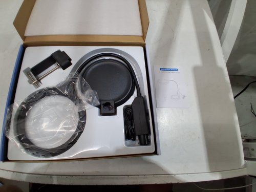 NAZANO LED MAGNIFYING GLASS DIMMABLE 2-IN-1 DESK LAMP image 3