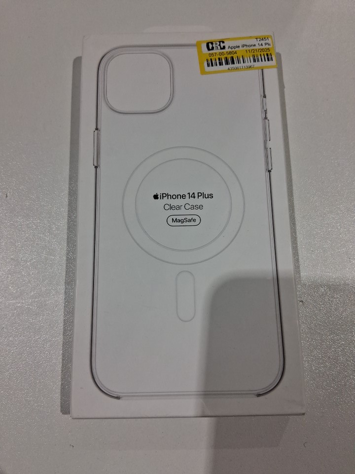 Apple MagSafe Case for iPhone 14 Plus - Clear (model: A2915) image 2