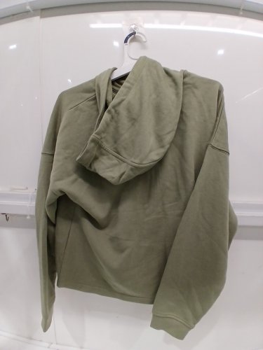 Women's Carhartt Tencel Fiber Series Loose Fit Full-Zip Sweatshirt - Medium (8-10) - green (Style: TS6837-W) image 4