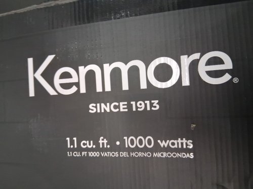 Kenmore countertop Microwave - 1.1 cu ft - black (model: kmcmf211bk10) image 4
