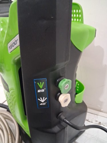 GREENWORKS COMPACT PRESSURE WASHER - 1.2GPM/13AMP/1500PSI - BLACK/GREEN (MODEL: GPW1501) image 5