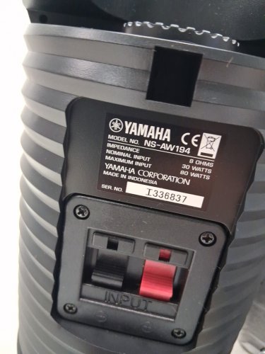 2PK Yamaha Indoor/Outdoor 2-Way Speakers - Black - (model: NS-AW294BL) image 6