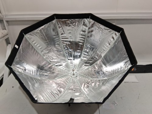 neewer parabolic umbrella reflective photography soft box - 37" - black image 4