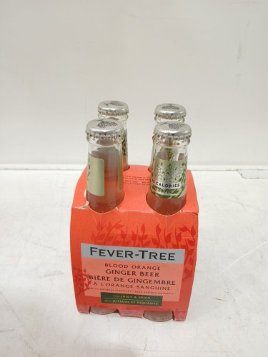 4PK fever-tree blood orange ginger beer - 200ml each image 2