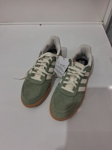 WOMENS ADIDAS Breaknet Sleek Shoes - 7 - GREEN/WHITE - (STYLE:1954887/IH1369) image 2