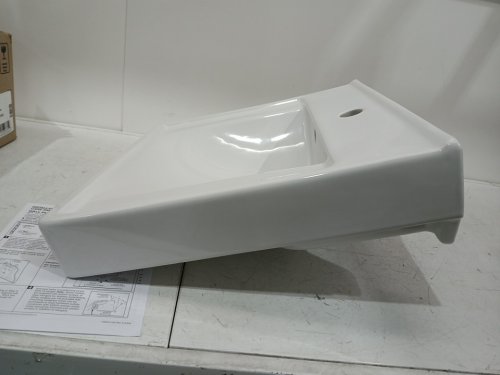 American Standard decorum Wall Hung Square Lavatory Sink - 20" x 18" - alpine white image 13