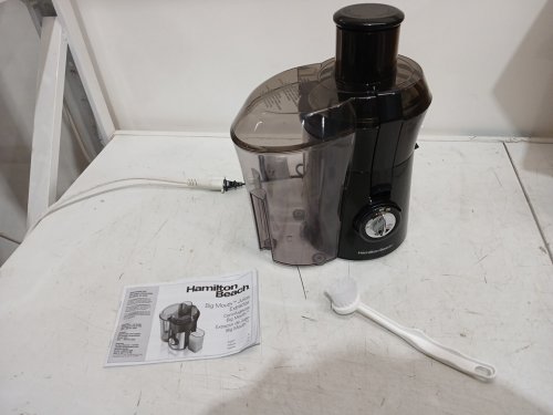 Hamilton Beach Big Mouth 3 inch Feed Chute Juice Extractor for Whole Fruits & Veggies- 800W-Black- (model:67601AG) image 2