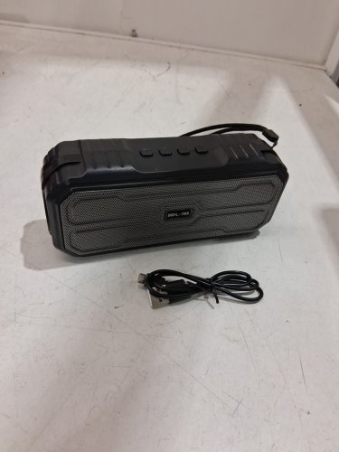 Bidellu Wireless Speaker with alternative inputs like FM radio, USB drives, and TF/Micro SD -10W - black/ grey (model: BDL-102) image 2