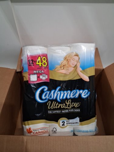 12PK CASHMERE ULTRALUXE PREMIUM SOFT 2-PLY TOILET PAPER image 3