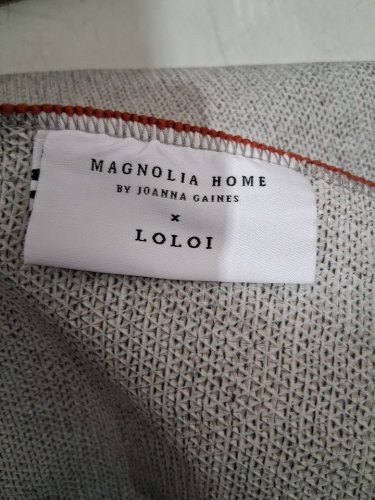LOLOI MAGNOLIA HOME BY JOANNA GAINES X BANKS COLLECTION RUNNER RUG - 2FT 6" X 7FT 6" - IVORY / BRICK (BANKBAN-04BKIV2676) image 6