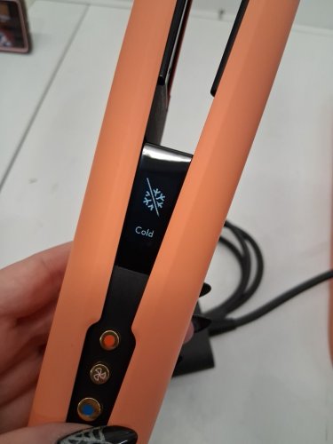 DYSON AIRSTRAIT WET TO DRY HAIR STRAIGHTENER - LIMITED EDITION APRICOT/ TOPAZ (MODEL: HT01) image 9