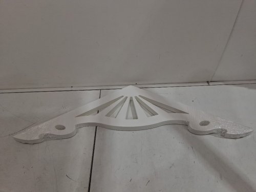 Ekena Millwork Gable Pediment Pitch Primed - 36" x 10.5" x 1" - white image 3