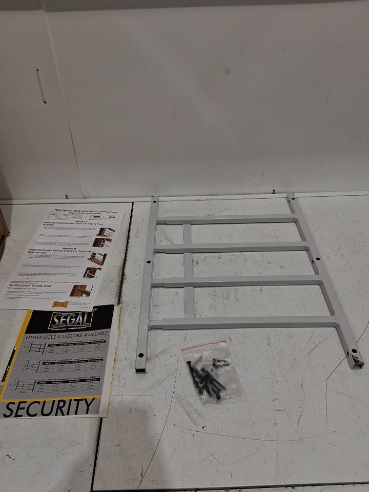 PRIME-LINE PRODUCTS SEGAL SECURITY CHILD SAFETY FIXED WINDOW GUARD, WHITE (MODEL: S 4760) image 4