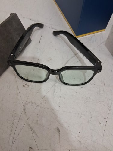 UNISEX EARLYSINCERE BLUETOOTH Smart Glasses with blue light and standard lenses - Camera Supports 4K Video Recording - Includes Ai Assistant AND Ai Translation - 410mah - BLACK image 4