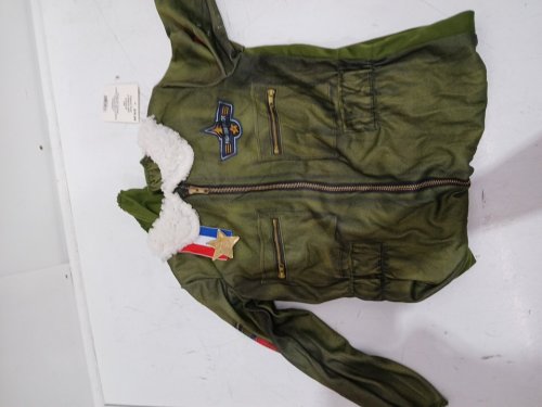 2PC TODDLER GOODMARK FIGHTER PILOT COSTUME SET - 3-4T - GREEN (ITEM: CAB30013-4T) image 2