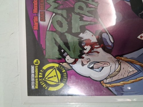 zombie tramp #64 - limited edition variant - new year's eve special  - action lab comics image 3
