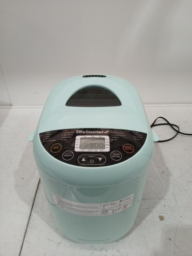 ELITE GOURMET programmable bread maker machine - 2lbs - mint (model: ebm8103m) image 3