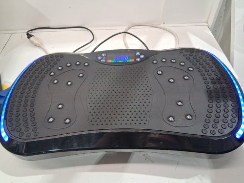 VIBRATION PLATE WITH 200 SPEEDS - 400LB MAX - BLACK -(MODEL:SZJ-01) image 7