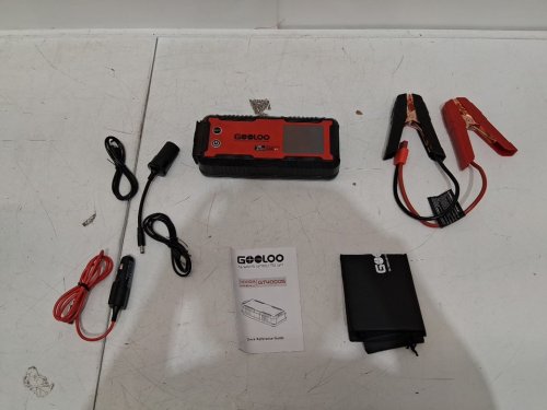 GOOLOO GT4000S Fast-Charging Portable Car Battery Charger Booster Pack - 4000A - 12V - black/red (model: JS-271) image 6