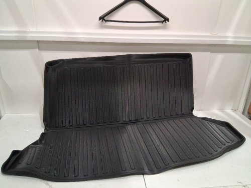 6PC aomsazto floor mats with trunk & backrest mats - fits select vehicles - black image 10