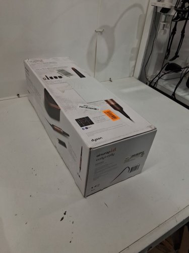6PC DYSON i.d curly + coily airwrap multi styler and hair dryer with bluetooth - amber silk ( model: hs08) image 3