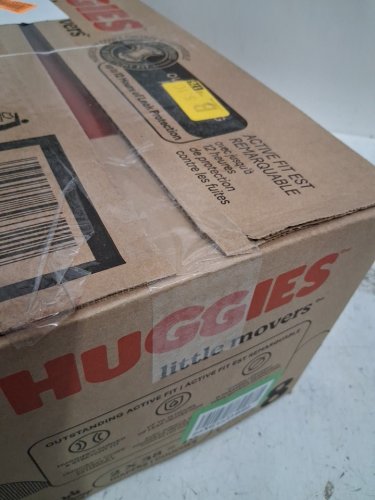 76pk huggies little movers diapers - size 8 - multicoloured / lion king image 3